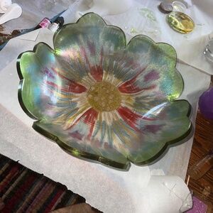 Serving bowl, extra large, handcrafted, new